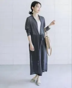 ロングカーディガン　ブージュルードのサムネイル