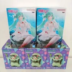 【新品未開封】初音ミク クリオネ　フィギュア　ザクぐるみ　5点セット