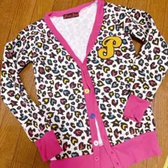 Privejoke レオパード柄 カーディガン M