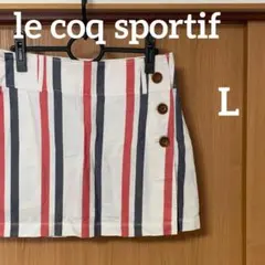 ルコックスポルティフ　ゴルフ　スカート　L インナー付き　ストレッチ素材