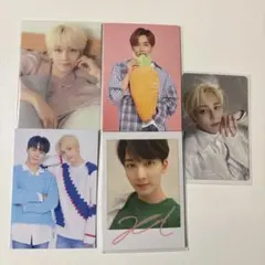 SEVENTEENセブチ　トレカ　ジョンハン　5枚セット