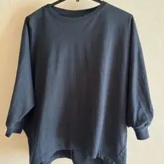 UNIQLO スムースコットン ボリュームスリーブ カットソーT(7分袖)