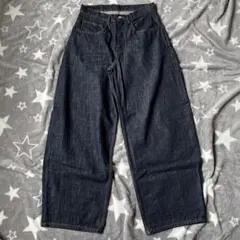 ZARA バルーンフィットデニムパンツ インディゴブルー JP31 ザラのサムネイル