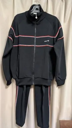 で*ま様 adidas 80s トラックジャケット 上下セット ブラック