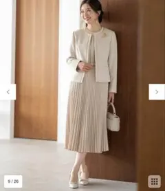 anysis セレモニー　ワンピース&ジャケットセット