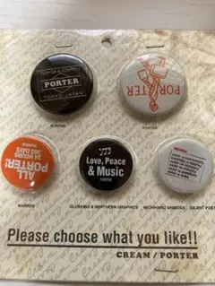 2026年最新】porter 缶バッジの人気アイテム - メルカリ