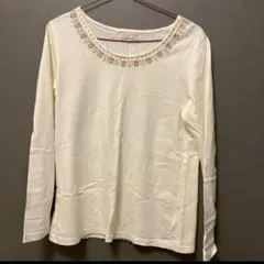 natural garage トップス Lサイズ レディース ビジュー