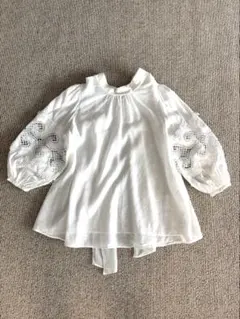 ANAYI アナイ ラミーコットンシシュウブラウス リネン 美品