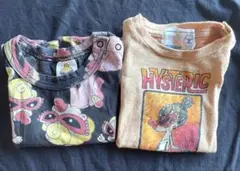 HYSTERIC キャラクター Tシャツ 2枚セット