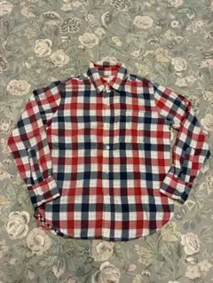 GAP KIDS 長袖チェックシャツ 130cm