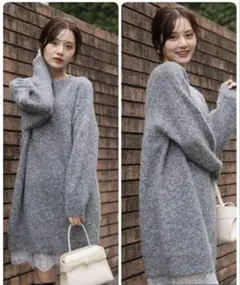 ルナ様専用。プロポーションボディドレッシング　ニットミニワンピース　PS