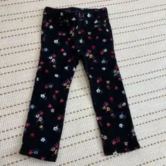 GAP フラワープリント スキニーパンツ 3歳