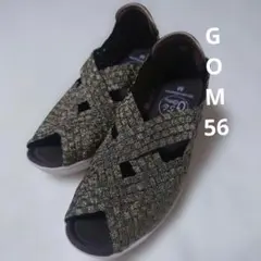 【GOM56】ゴムゴム Мサイズ 極美品 メッシュ ゴールドのサムネイル
