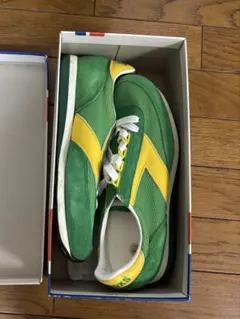 BROOKS スニーカー VANTAGE430グリーン/イエロー 箱付きのサムネイル