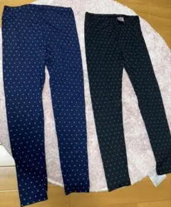 HEATTECH ドット柄スパッツ XLサイズ