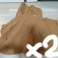 フーデッドポンチョタオル 2着 85cm