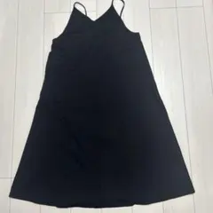 Right-on キャミワンピース ブラック M-Lのサムネイル