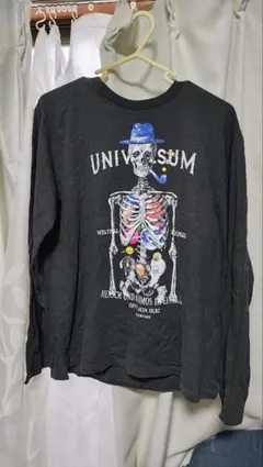 グラニフ 長袖Tシャツ ブラック