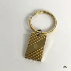 ChristianDior クリスチャンディオール キーホルダー ゴールド ロゴ