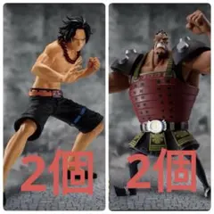 ワンピース フィギュア エース ジョズ 4個セット