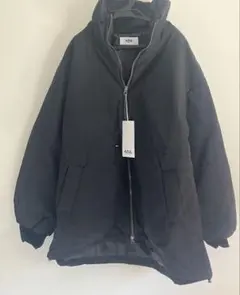 Azul by moussy 中綿デザインミドルコートのサムネイル