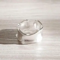 シルバー925 オープンリング　ヴィンテージリング　シンプル　レディース B25