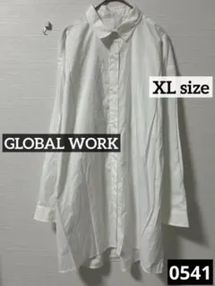 m*o様 0541 GLOBAL WORK 365日マイスタイルチュニックシャツ