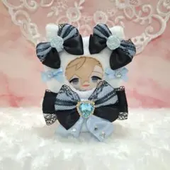 限定セール⭐にじぱぺっと にじぱぺぬい服 きぐるみ 10cm ねこ　ペールブルー