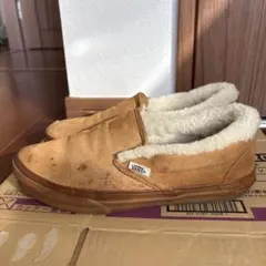 VANS スリッポン ボア スニーカー レディース
