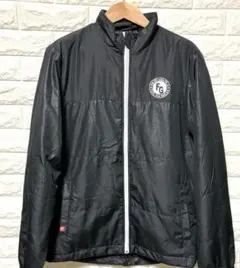 フィラ FILA GOLF 中綿 ジャケット ゴルフ 黒 ブラック M メンズ