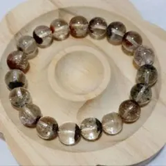 天然石ガーデンクォーツブレスレット 内径17cm