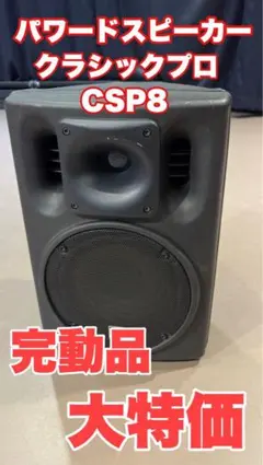 파워드 스피커 클래식 프로 CSP8P