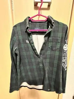 PEARLY GATES チェック柄シャツ サイズ0