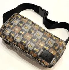 美品☆ヴィヴィアンウエストウッド☆オーブ柄ボディバッグ　ウエストポーチショルダー
