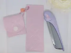 お値下げ！ReFaハートコームケース フェイクレザー チャーム付き