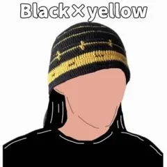 クラッシャーハット　クロシェハット　ニット帽　ビーニー　バケットハット