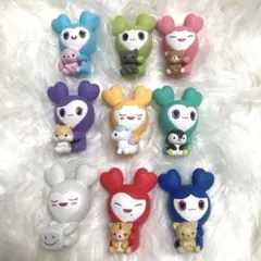 TWICE ガチャ　TWICE LOVELYS ラブリーマスコット　コンプリート