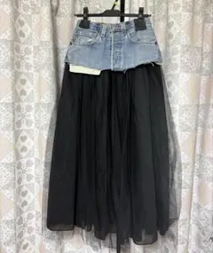 NEROLI ネロリ　Levi's501 リメイク tulle skirt