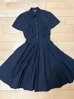 ARMANI EXCHANGE シャツワンピース ブラック