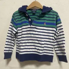 Polo Ralph Lauren 3T ストライプパーカー 100サイズ