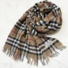 BURBERRY✨バーバリー 大判ストール　ノバチェック　マフラー