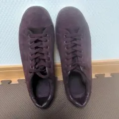 パープル スエード スニーカー 25.0cm