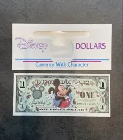 【新品】アメリカディズニーランド　ドル紙幣のサムネイル