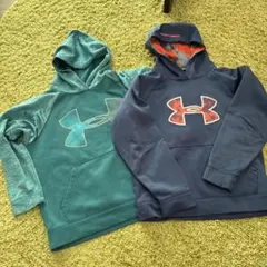 UNDER ARMOUR パーカー トレーナーYMD 140 ２枚