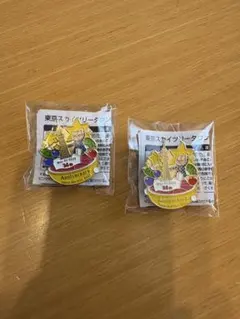 東京ソラマチ 14周年記念 ピンバッジ　2個セット　ソラカラちゃん　スカイツリー