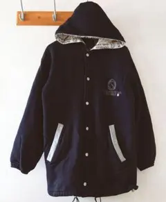 Mサイズ★パリ・ソルボンヌ大学 黒色カレッジブルゾン