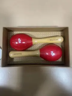 KP マラカス 木製 2個セット