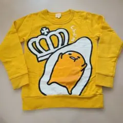 ベビードール　グデタマ プリント イエロー トレーナー