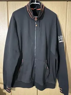 Helly Hansen 黒 ジップアップジャケット