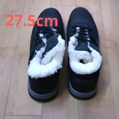 スノーブーツ ボア付き 防寒 防水 厚底 27.5cm アウトドア